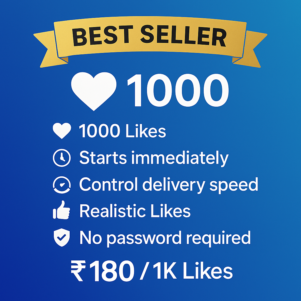 1000 Photo/Video Likes - High Quality