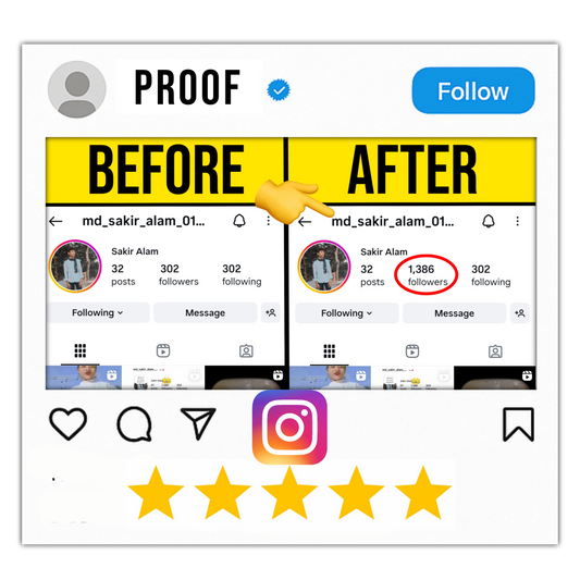 1000 Followers - HIGH QUALITY